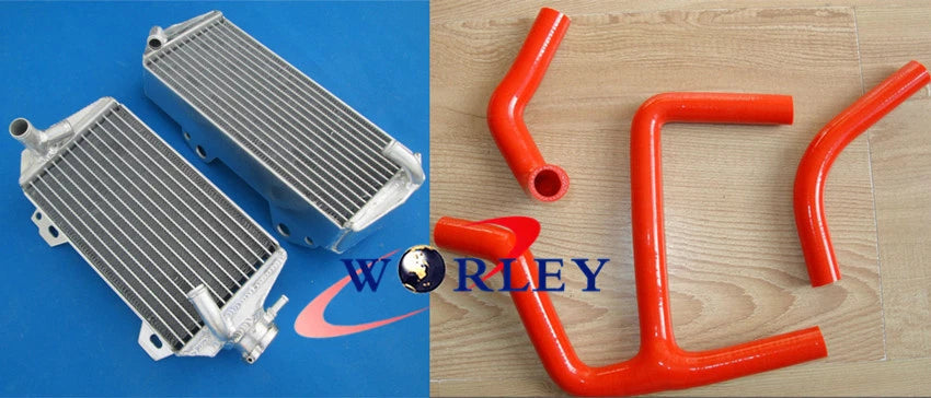 Aluminum Radiator with Hose for Suzuki RMZ450 (2008–2017)