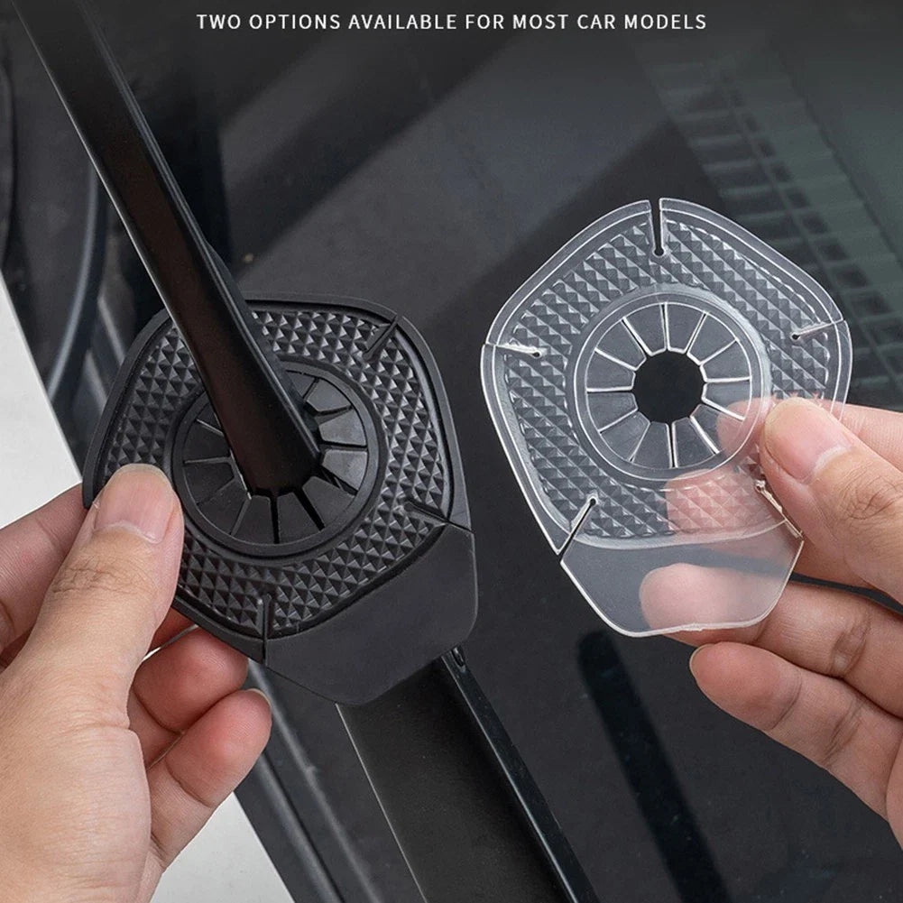 Windshield Wiper Arm Bottom Hole Protective Cover PVC Dustproof Pad Cover