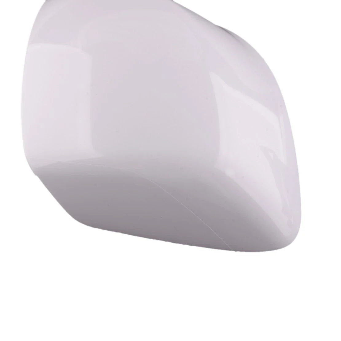 White Left Side Rear View Mirror Caps for Honda Civic 2012-2015 (2 pcs)