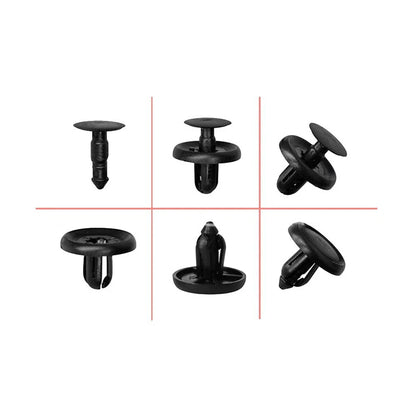 100x Bumper Clips Fender Push Rivets Retainer Fasteners for Toyota