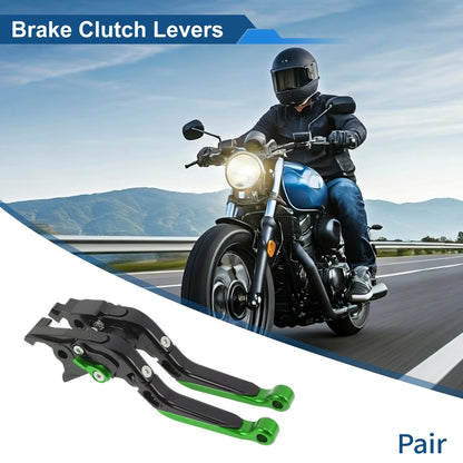Short Long Brake Clutch Levers for Suzuki Hayabusa GSXR1300 (2008–2020) Black Green