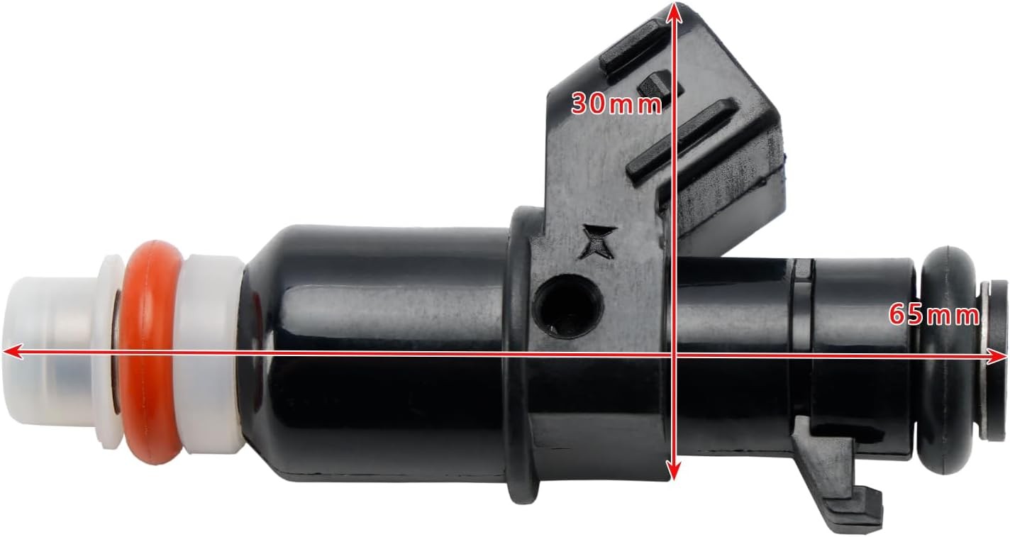 Set of 4 Fuel Injectors for Honda Outboard 4-Stroke (135-250 HP)