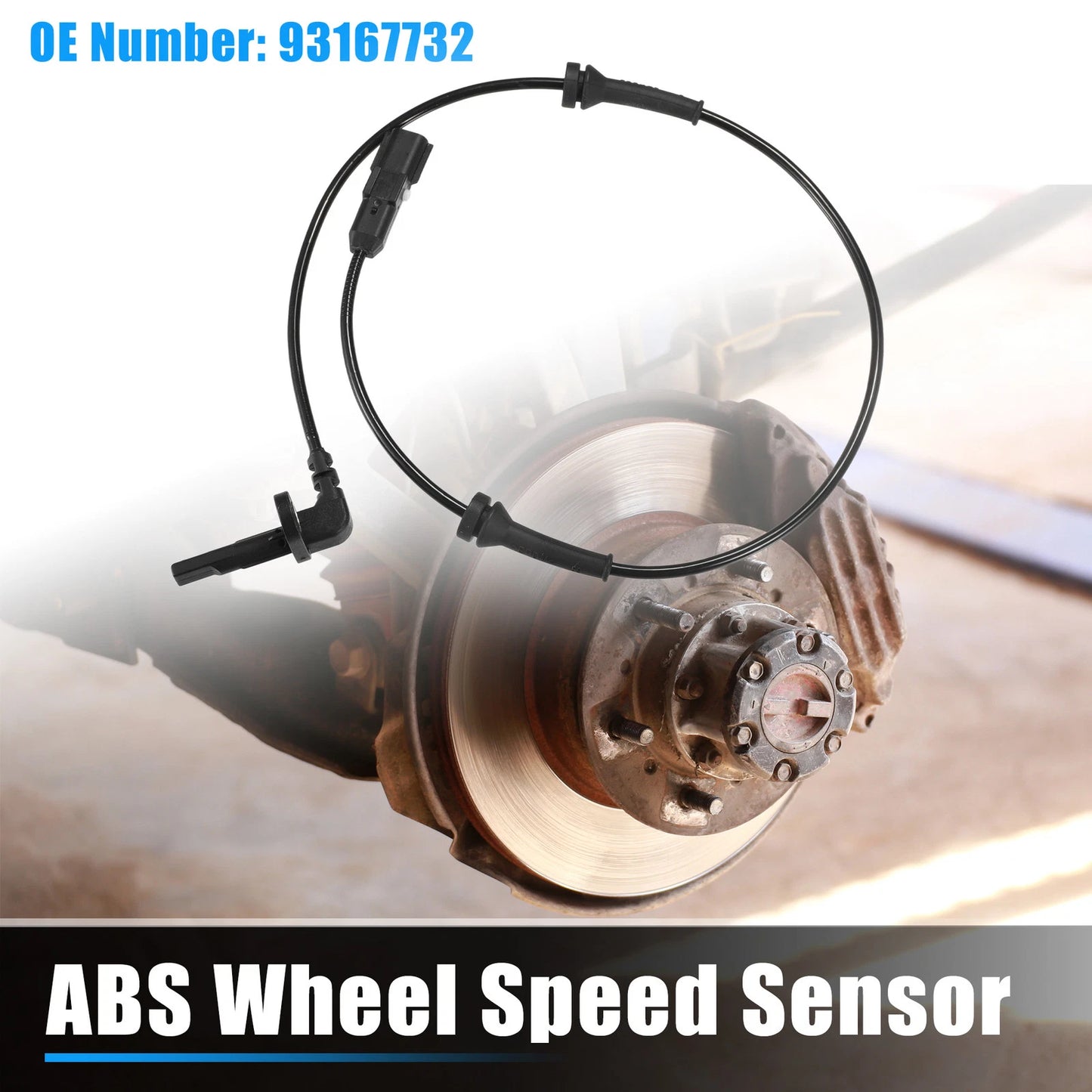 ABS Wheel Speed Sensor Set of 2 for Nissan NV400 (2011–2023) No. 93167732
