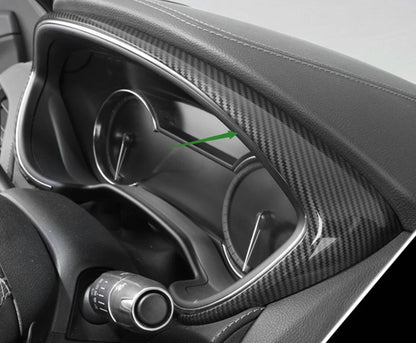 Carbon Fiber Dashboard Instrument Cover for Cadillac CT5 (2020–2023)