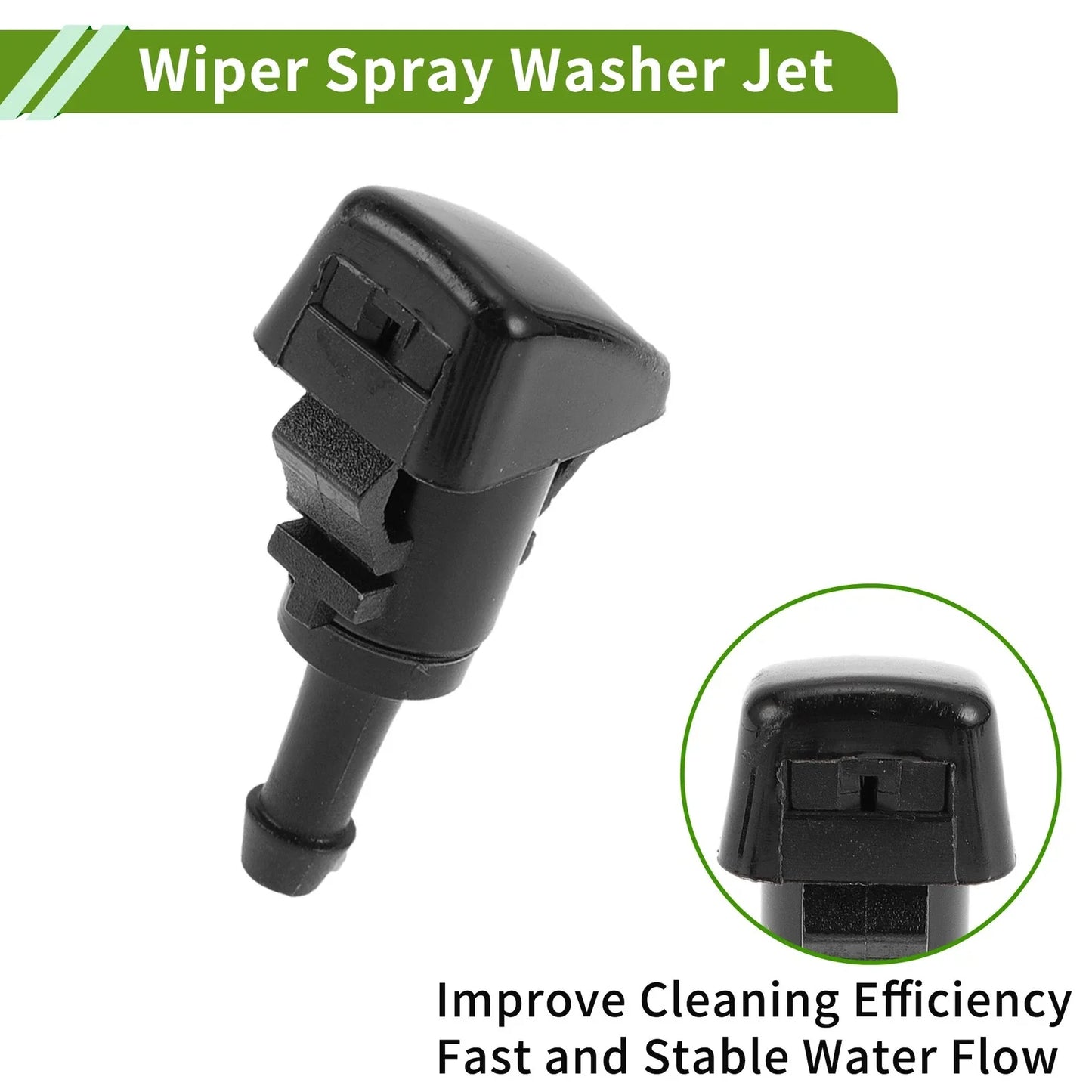 Windshield Washer Nozzle & Hose Connector for GMC