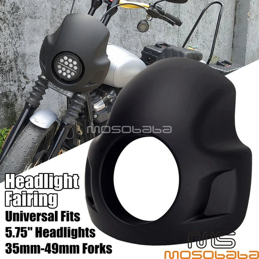 5.3/4'' Headlight Fairing Cover for Harley Sportster XL 1200 883 (2004-2023)