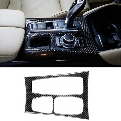 Carbon Fiber Inner Cover Sticker Kit for BMW X5 E70 X6 E71 (2008-2013)
