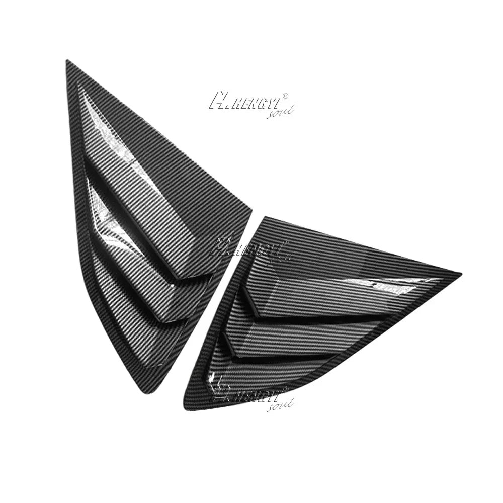 Rear Window Louver Shutter Cover Carbon Fiber for Hyundai Tucson (2015–2021)
