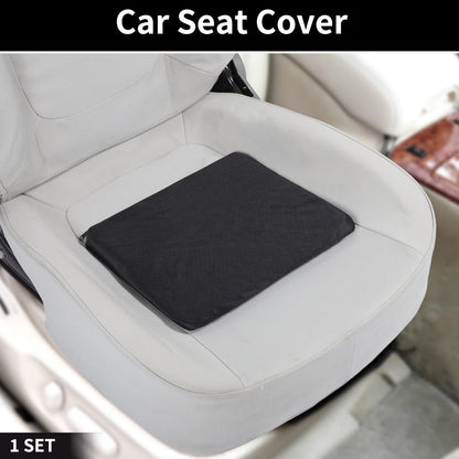 Car Bottom Seat Pad Cover for Universal Fit (Blue Black Honeycomb)
