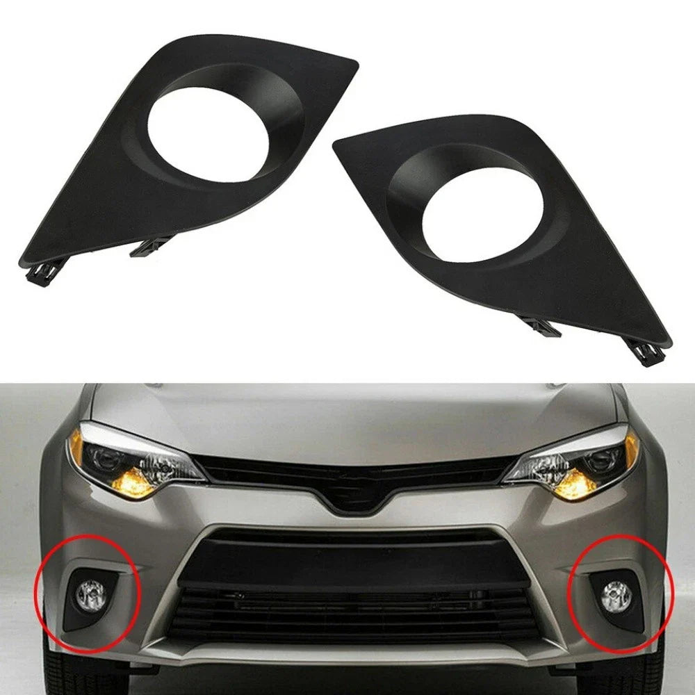 Fog Light Bezel Covers for Toyota Corolla (2014-2016)