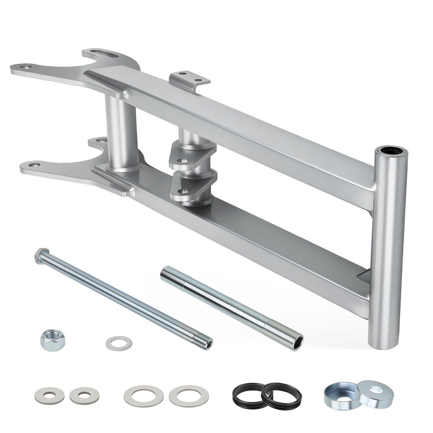 4" Extended Chrome Rear Swingarm for Yamaha Banshee 350 (1987–2006)