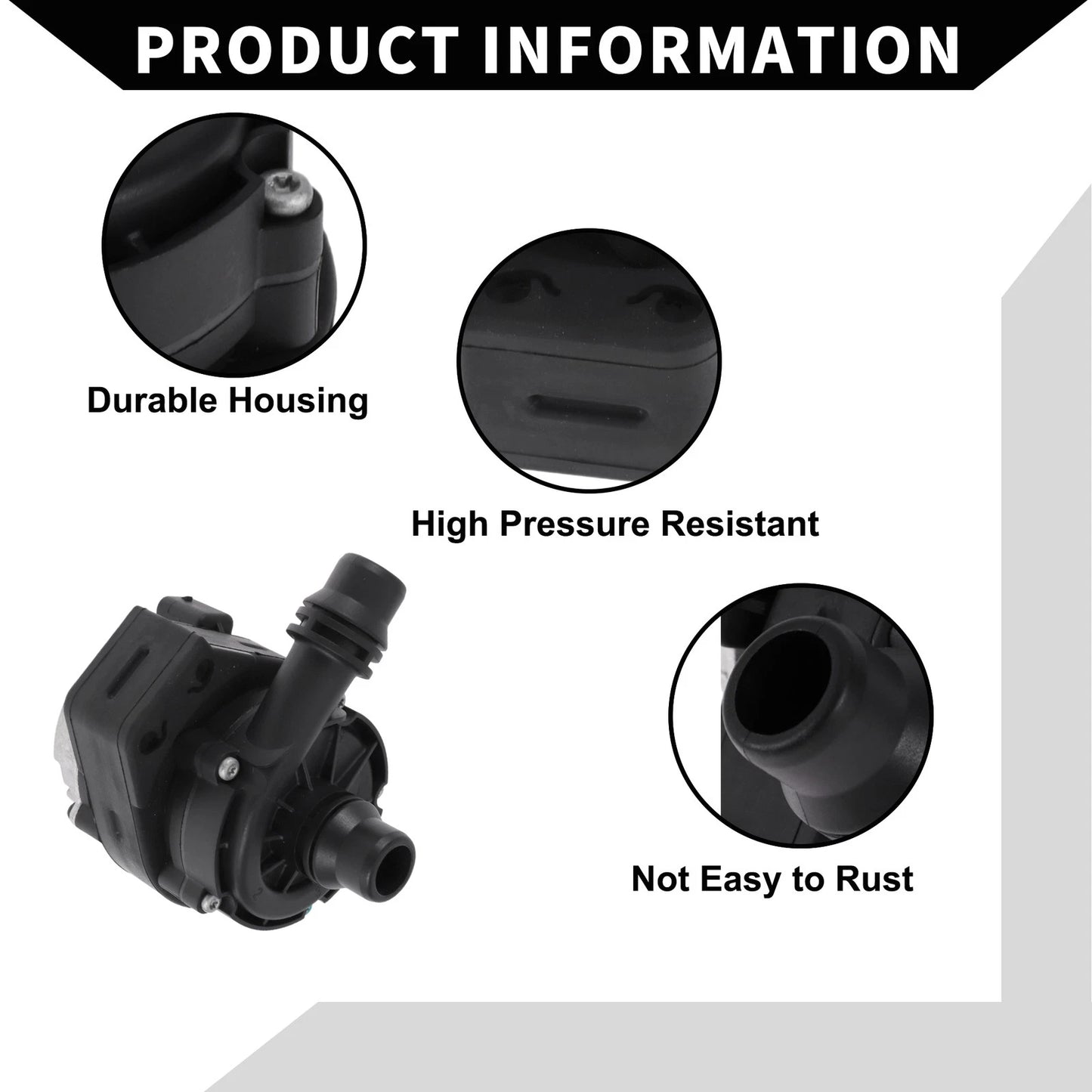 Auxiliary Cooling Water Pump for BMW G11 G12 (2016–2019) No. 0392024064