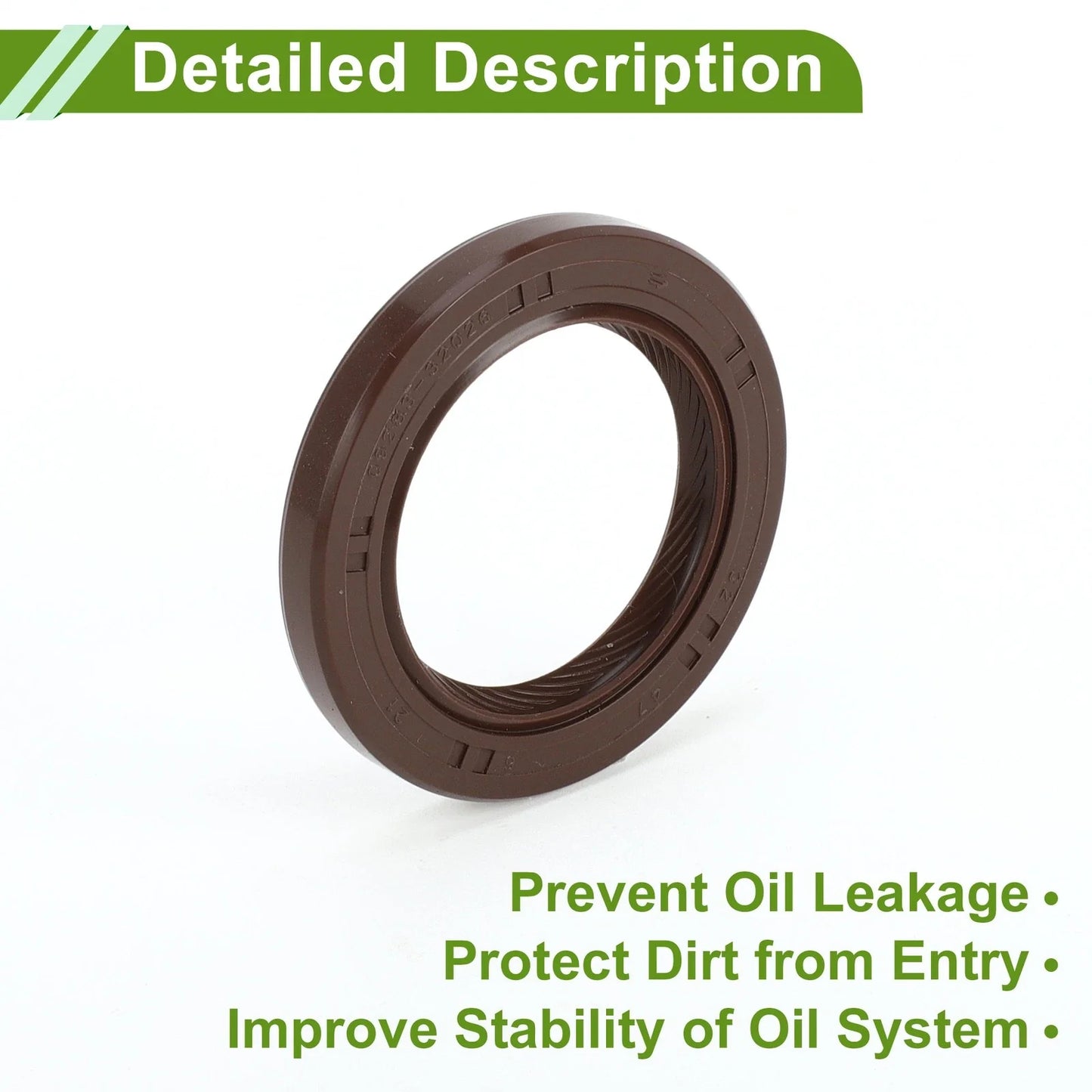 Front Crankshaft Oil Seal for SUZUKI SJ410 & CHEVROLET MATIZ (1982-2008)
