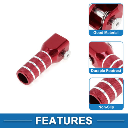 Cylinder Square Shifter Footrests Pegs for Yamaha YZF