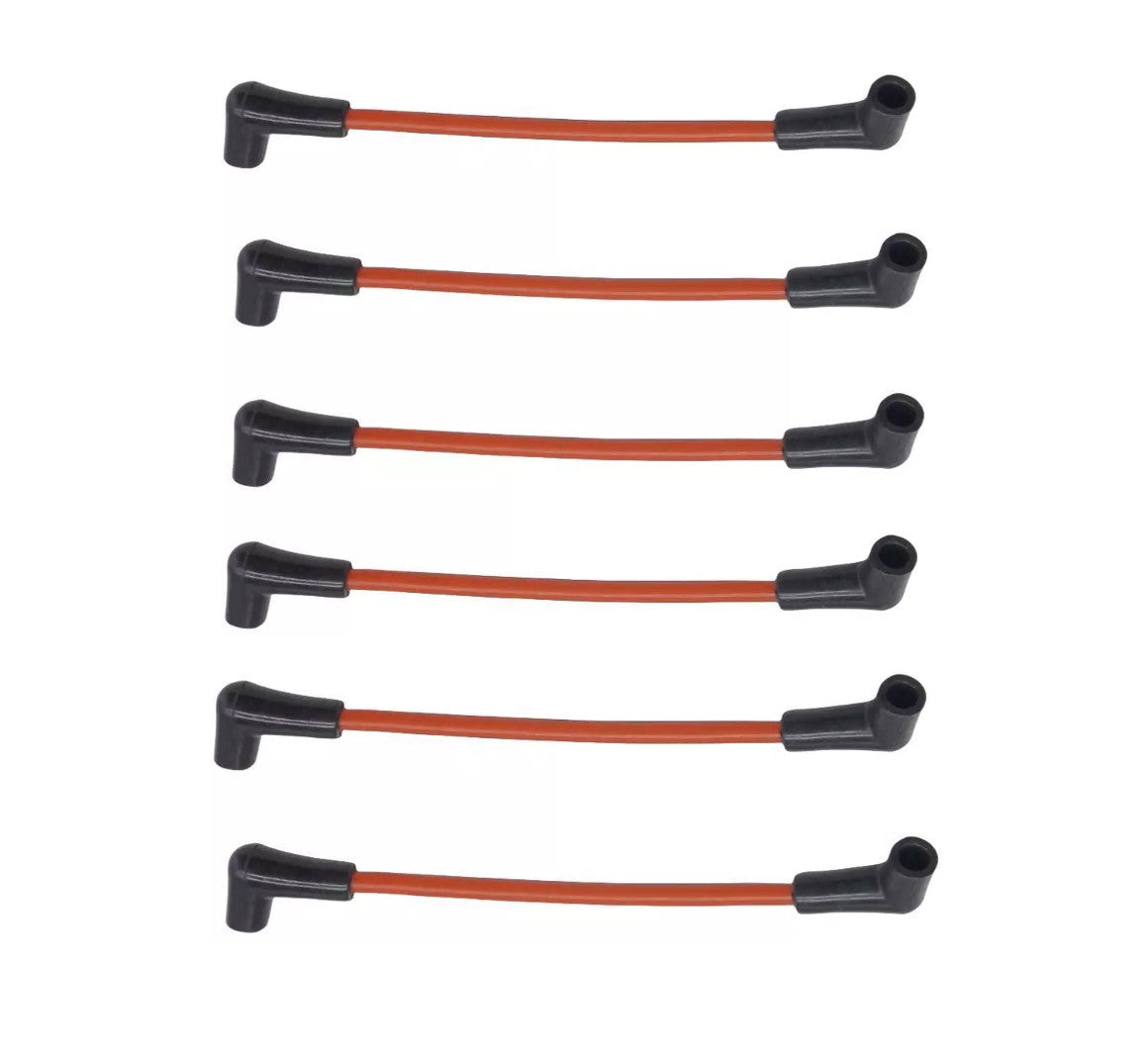 6Pcs Spark Plug Wire Set for Johnson Evinrude V4 (1980–1990)