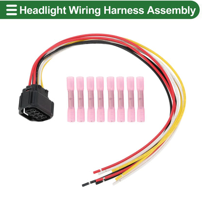 Headlight Wiring Harness Assembly for Honda Civic (2016–2023) No.61816850