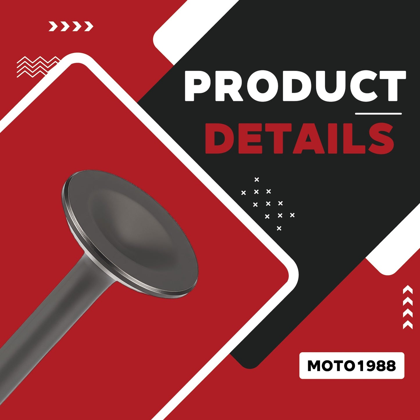 Intake & Exhaust Valves for Kawasaki Mule 600 610 SX (2005–2024)