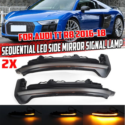 Dynamic LED Side Mirror Turn Signal Light  for Audi TT TTS 8S (2015-2020)