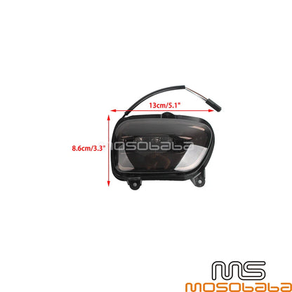LED Turn Signal Side Rearview Mirrors for Honda Goldwing GL1800 (2001-2017)