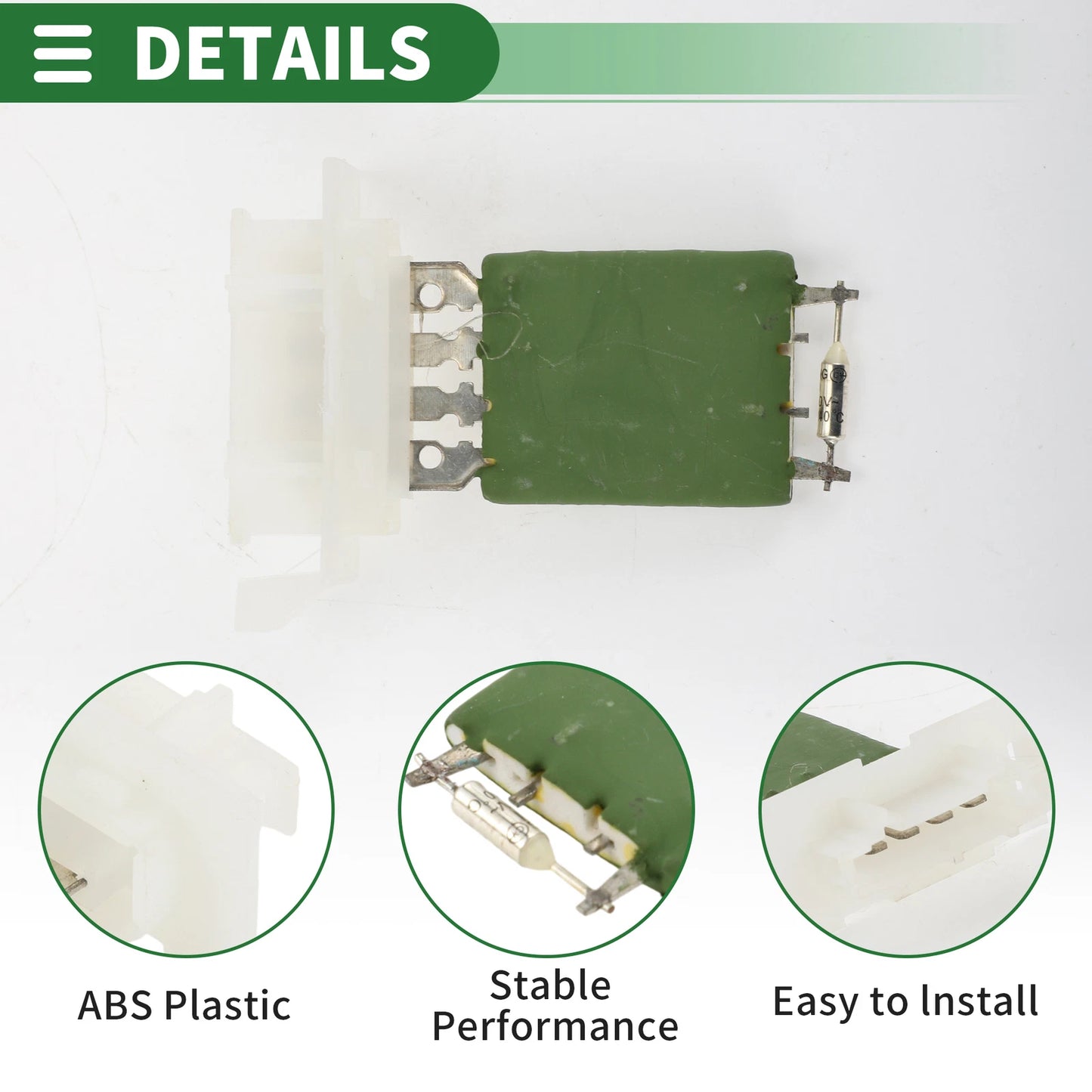 HVAC Blower Motor Resistor No. 1698200397 for Mercedes Benz A-Class (2004–2012)