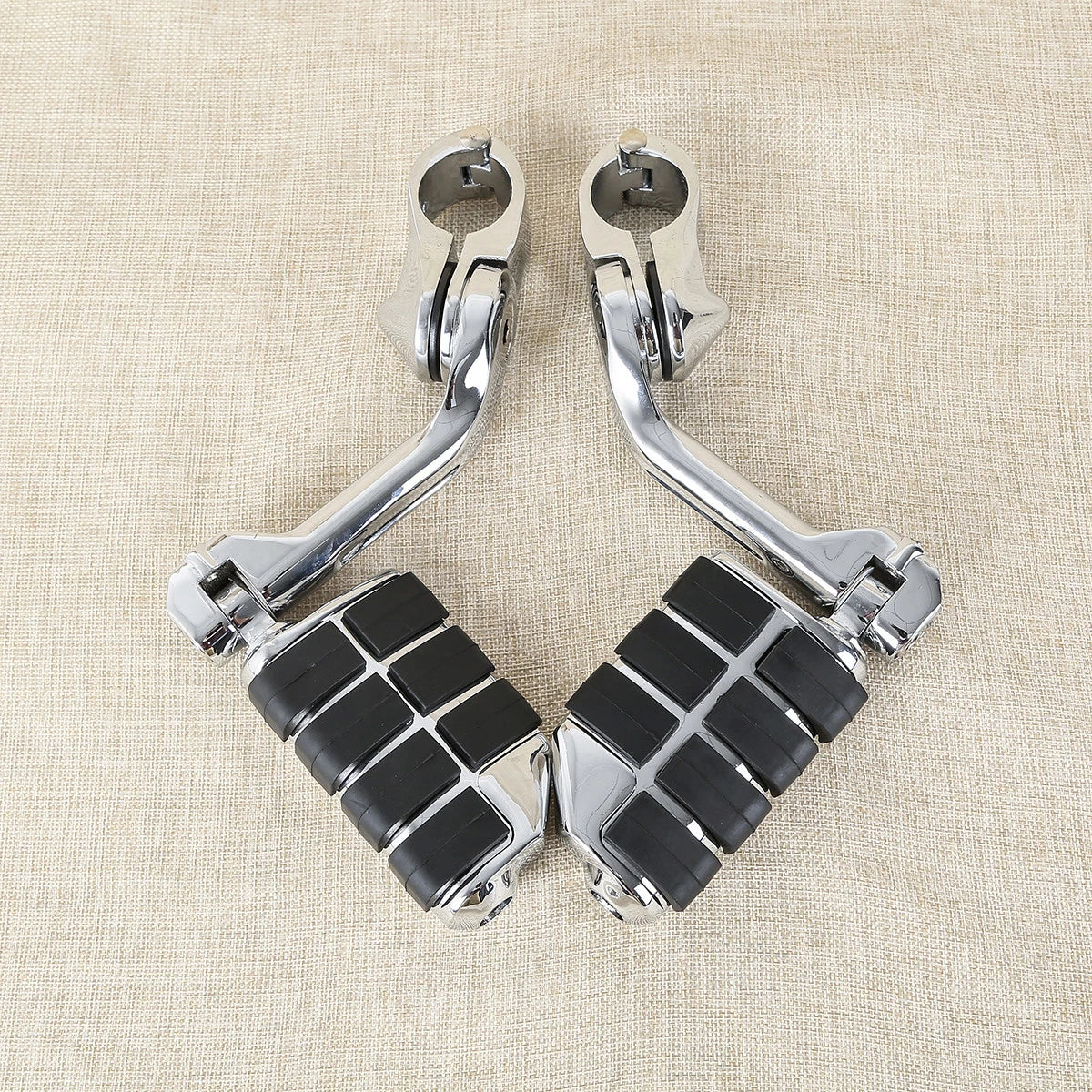 32mm 1 1/4" Engine Guard Foot Pegs for Harley-Davidson