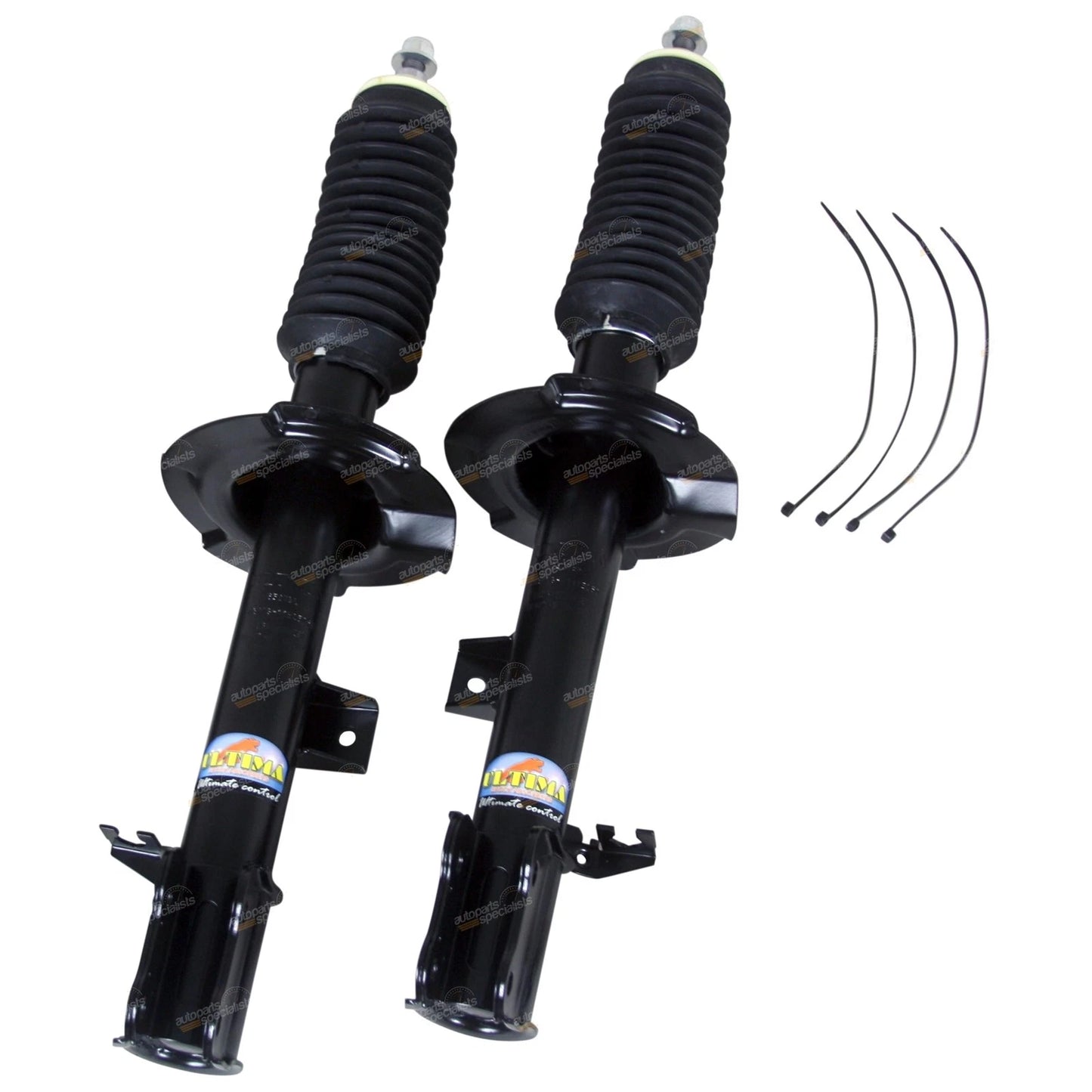 2 Front Gas Strut Shock Absorbers for Ford Escape (2001–2010)