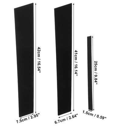 6 Pcs Door Cover Panel Trim Stickers for Honda Civic