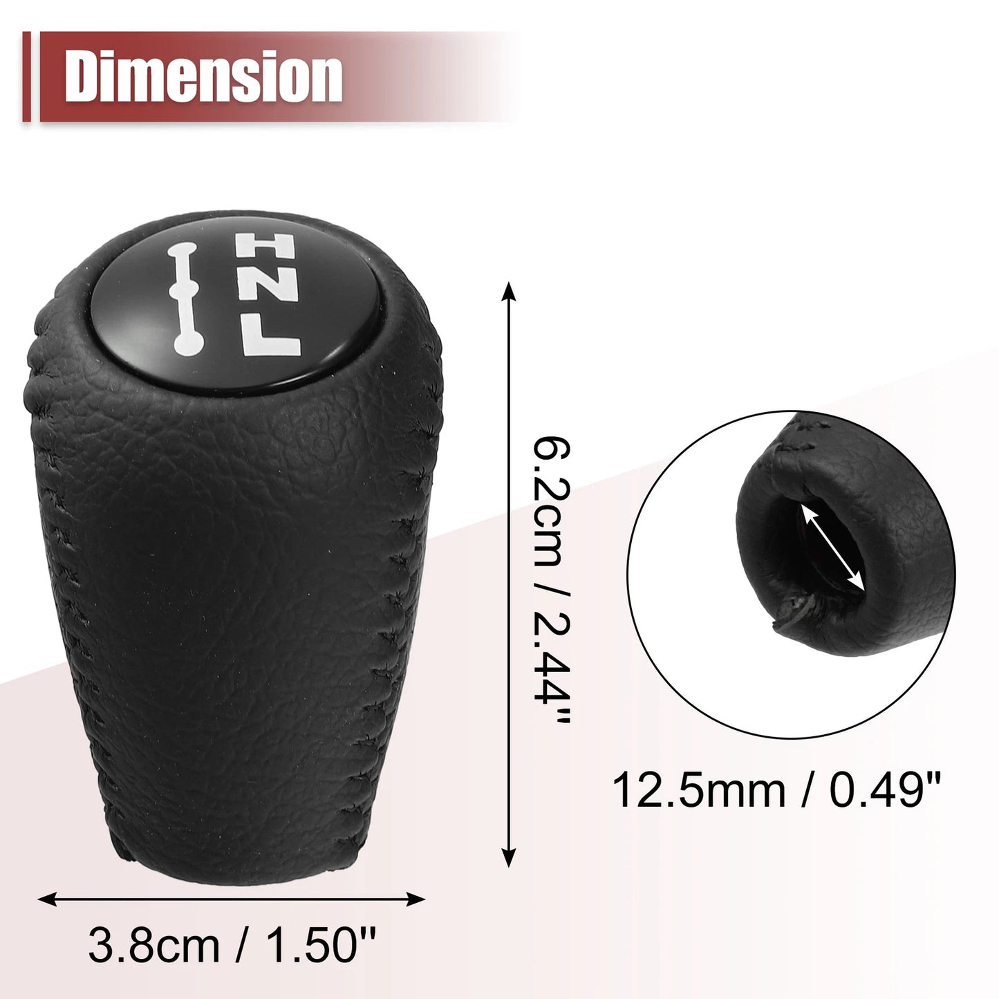 Automatic Gear Shift Knob for Toyota Land Cruiser Prado 120 (2003–2009) Black