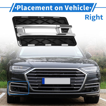 1pc Fog Light Grill for Mercedes-Benz GLK-Class (2008–2015) No. 2048854123