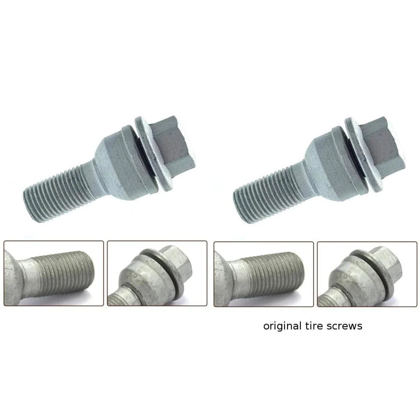 Wheels Studs 4 x 2 Wear Resistant Carbon Steel for Car