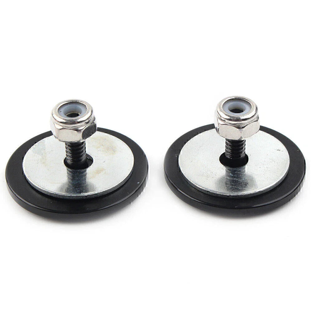 Black Aluminum Inner Fairing Mirror Plugs for Harley Street Glide Trike (2009-2023)