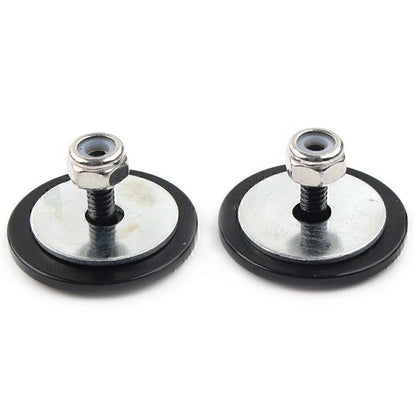 Black Aluminum Inner Fairing Mirror Plugs for Harley Street Glide Trike (2009-2023)