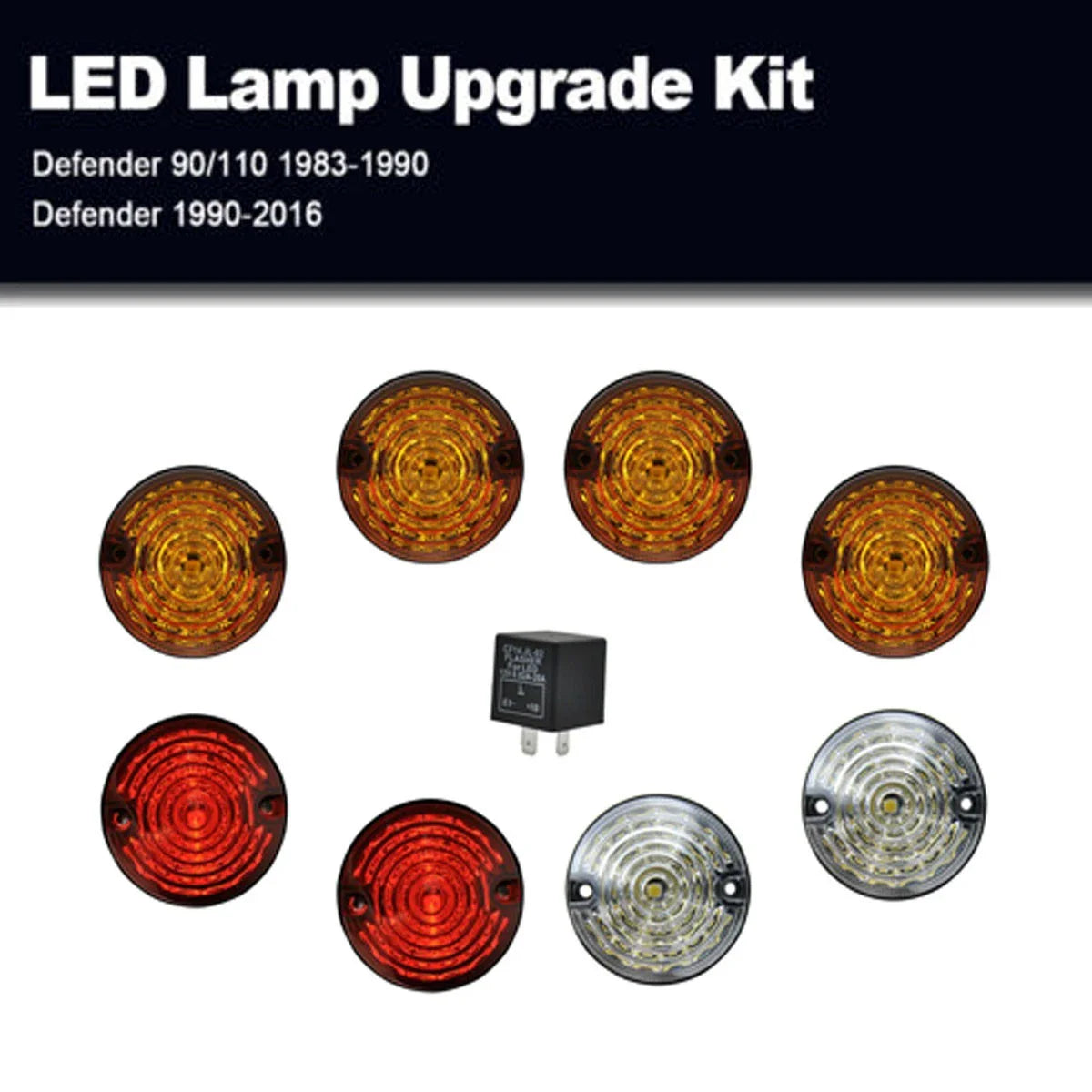 Led Light Upgrade for Land Rover Defender