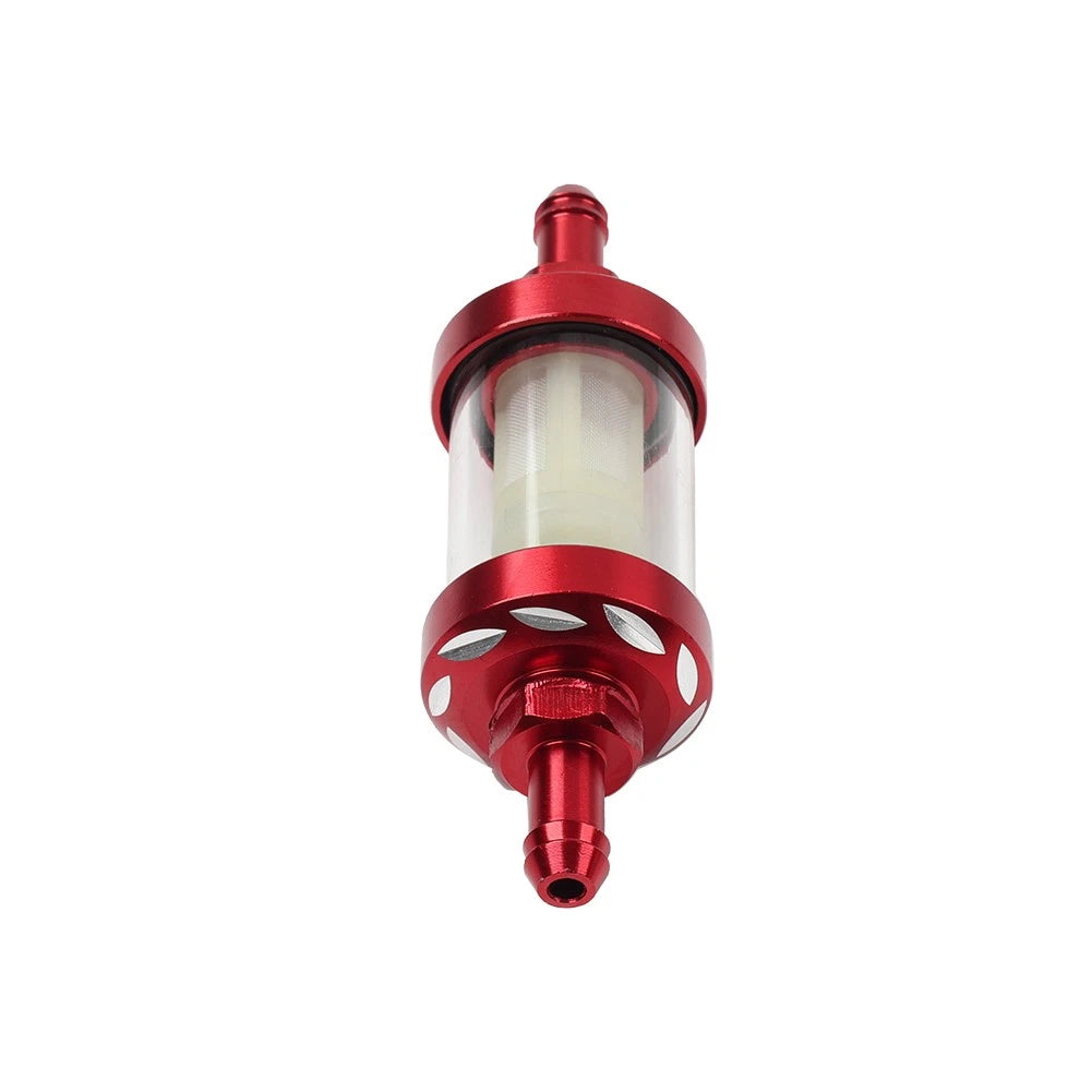 Inline 8MM Motorcycle Gas Fuel Filter (Universal)