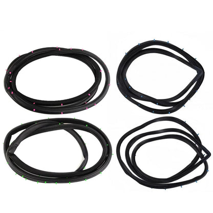 Door Rubber Weatherstrip Front Rear Set 4 Fits Isuzu D-Max TFR 4D Pickup 2003-11