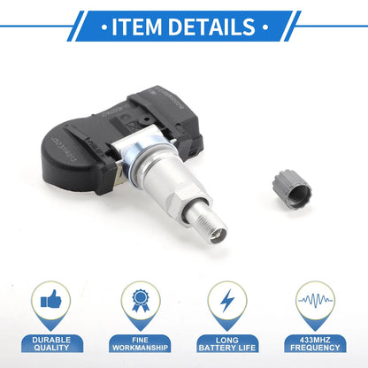 Tire Pressure Sensor for Hyundai Elantra 2011-2015 1 x 433MHz Sensor