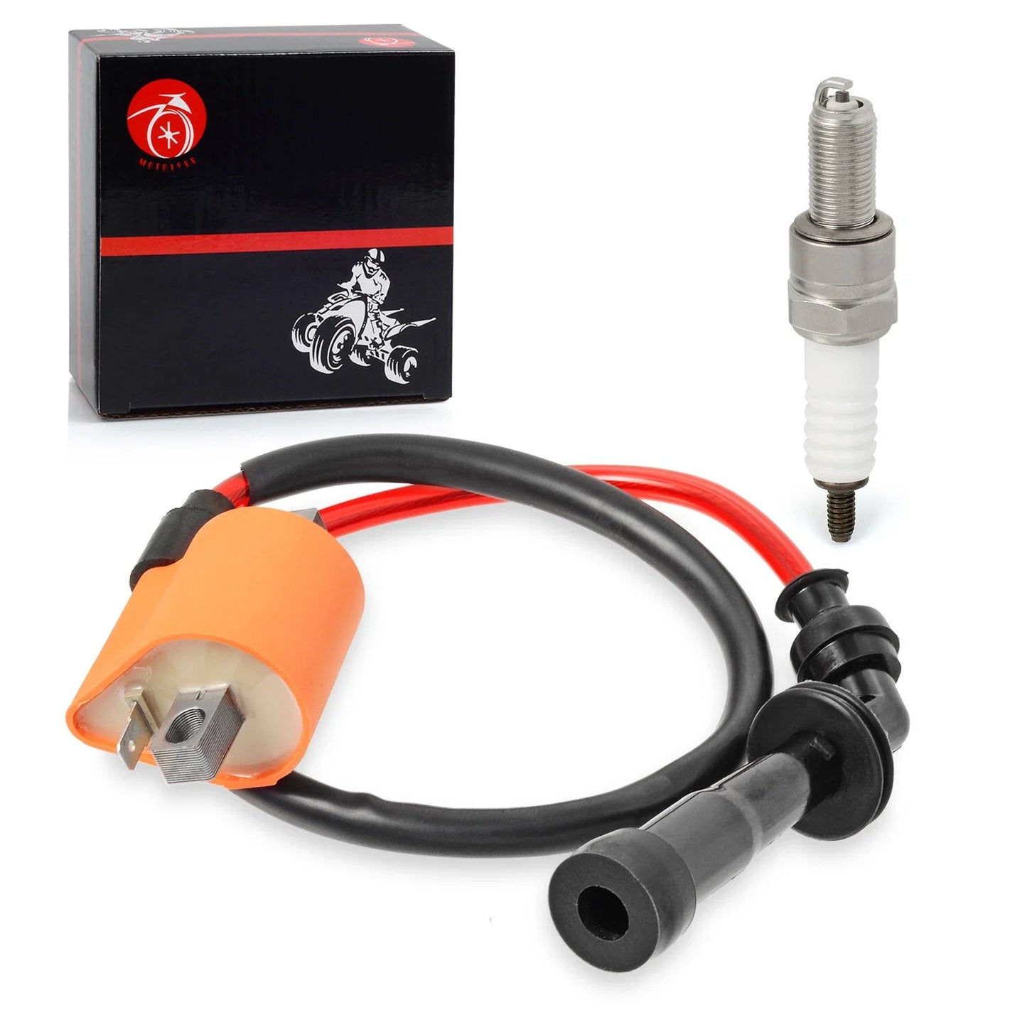 Ignition Coil Spark Plug for Suzuki King Quad AXi 750 700 X4 (2008–2013)