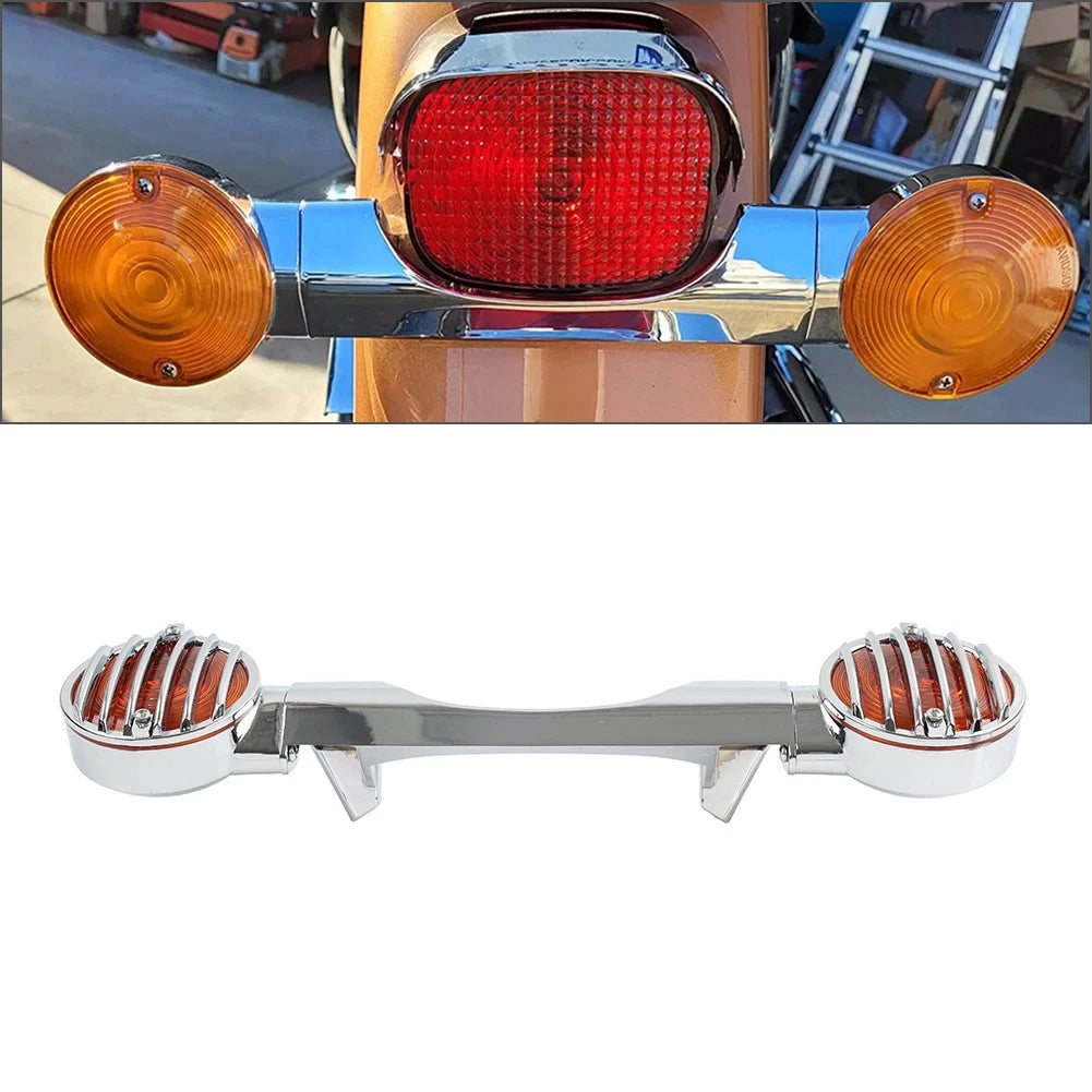 Turn Signal Light Bar Lens Red for Harley FLST FLSTN Electra Glide (Fits 8.25")
