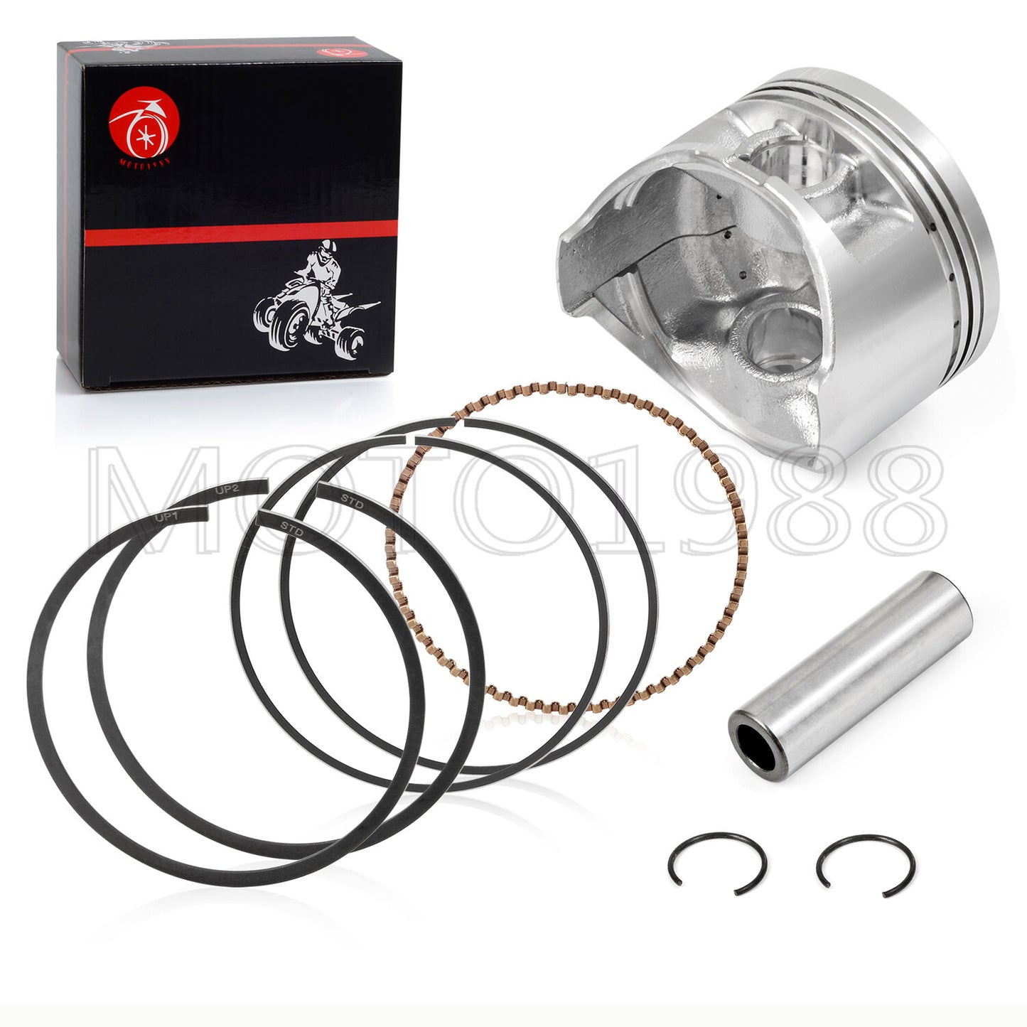 Piston Set for Yamaha G21 G22 G28 Gas Golf Cart (Year Range Not Specified)