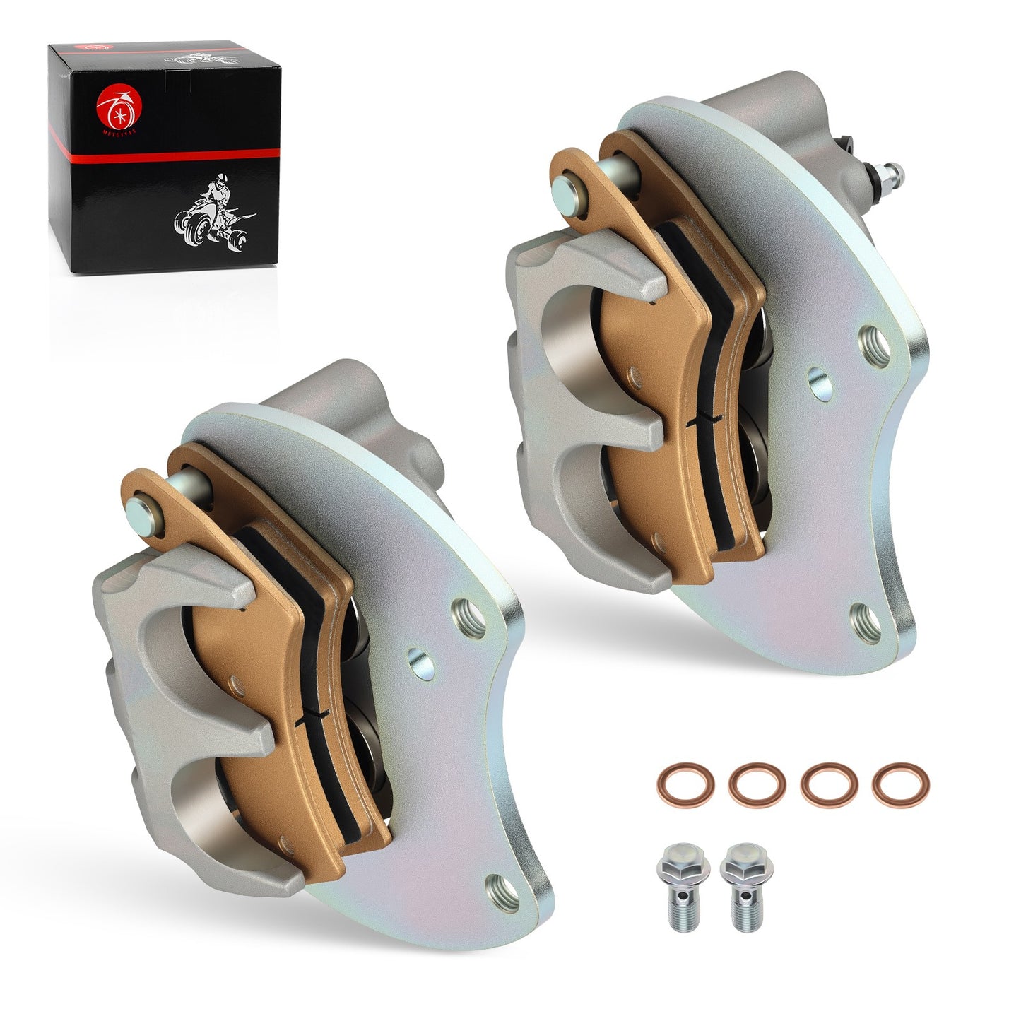 Set of 2 Rear Brake Calipers for Polaris RZR Turbo S (2021)