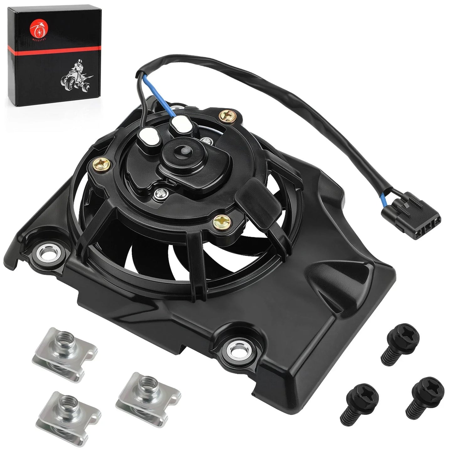 Radiator Fan Kit for Yamaha YZ250FX WR250F (2015–2019)