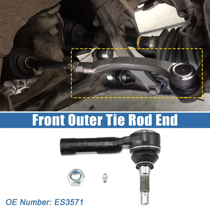 2 x Front Outer Tie Rod End Links for Chrysler 300, Dodge (2005-2010)