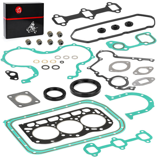 Engine Gaskets Seals Rebuild Kit for Kawasaki Mule 2510 3010 4010 (1998–2009)