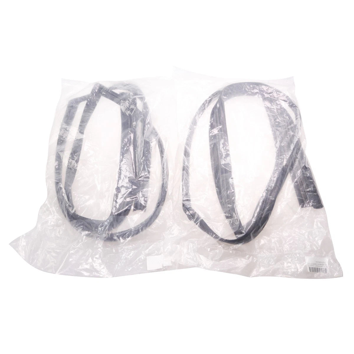 Set of 2 Front Door Glass Run Channel Seals for Honda Civic (1991–1995)