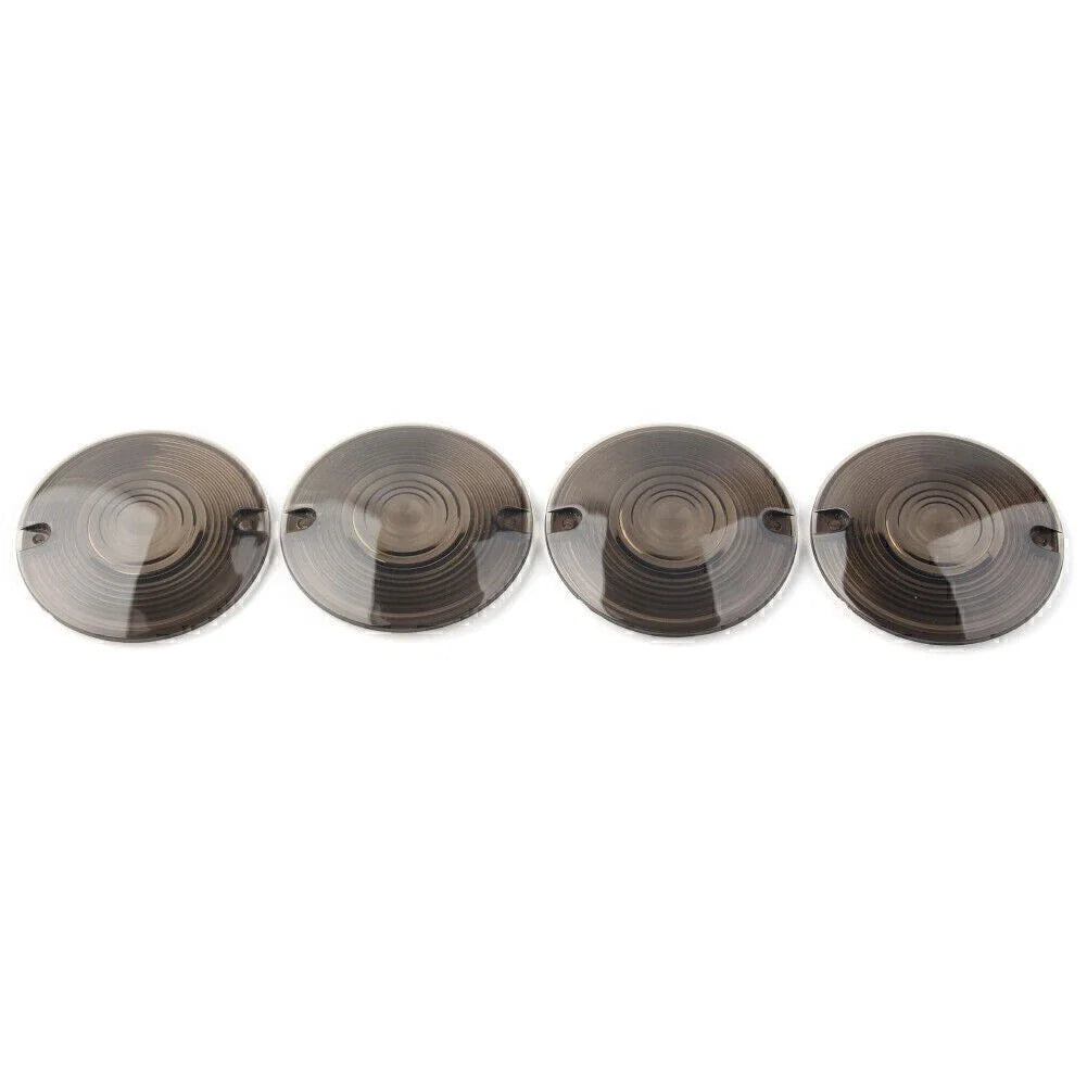 Turn Signal Lens Covers for Harley Touring Electra Glide Road King (2014-2023)