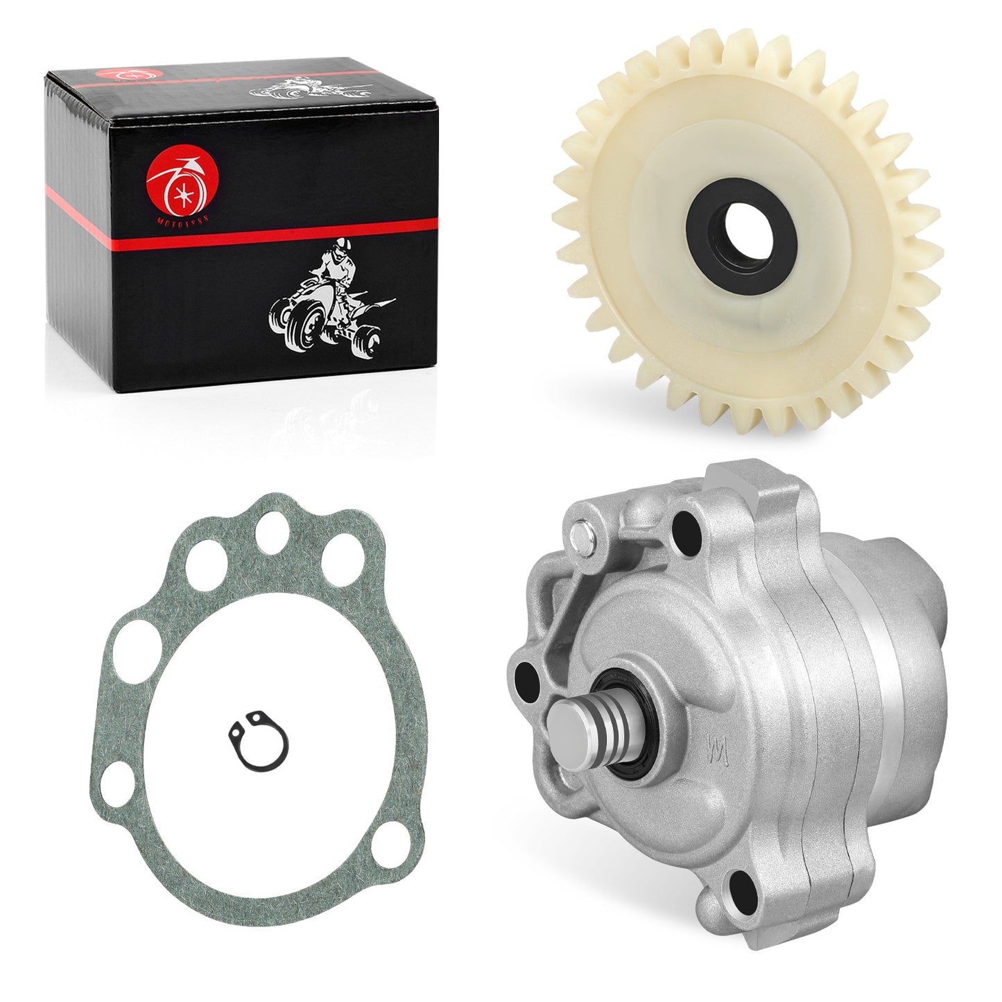 Oil Pump & Drive Gear Gasket Kit for Yamaha Raptor 660R 700 700R (2001–2008)