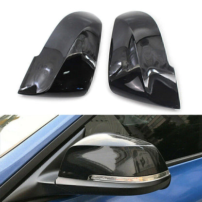 Gloss Black Mirror Cover Caps for BMW F20 F21 F22 F30 F31 F32 F33 F36 (2012-2019)