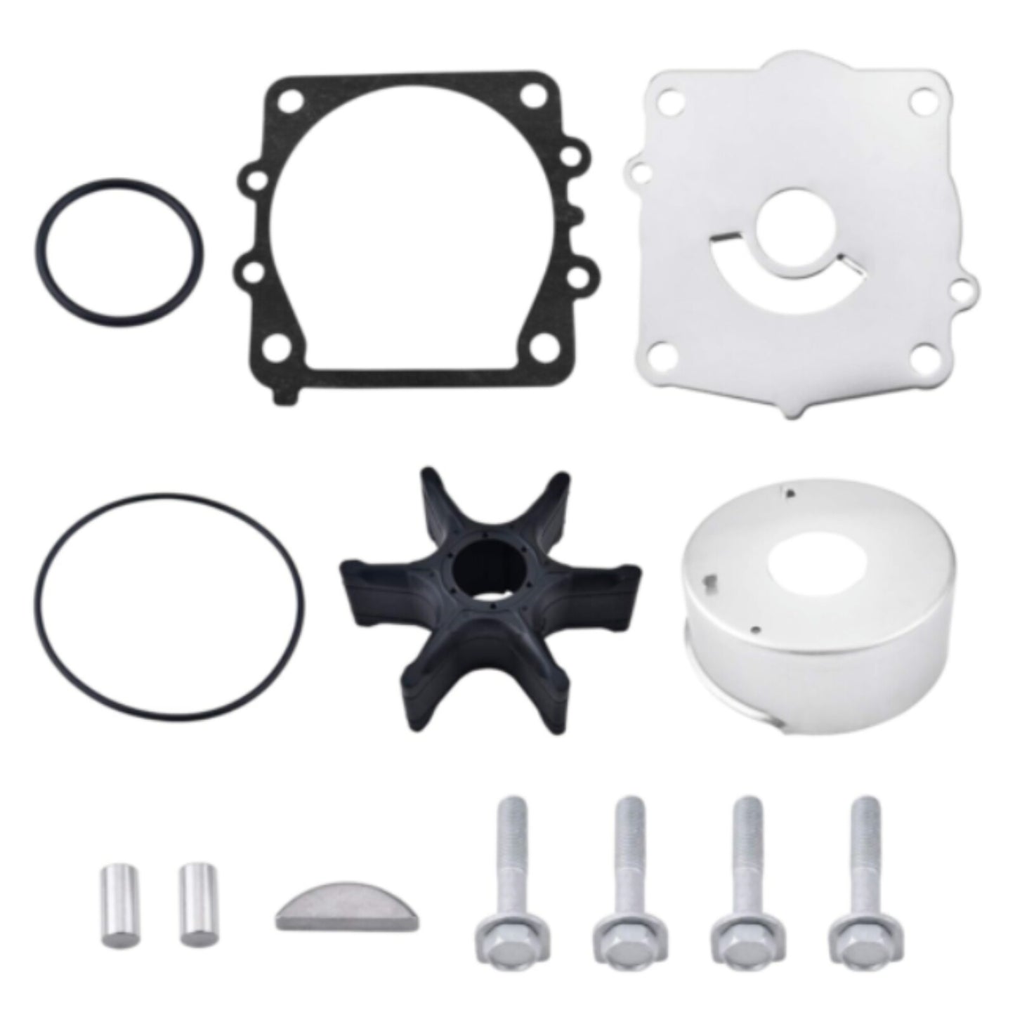 Water Pump Impeller Repair Kit for Yamaha F115/LF115 (2002–Present)