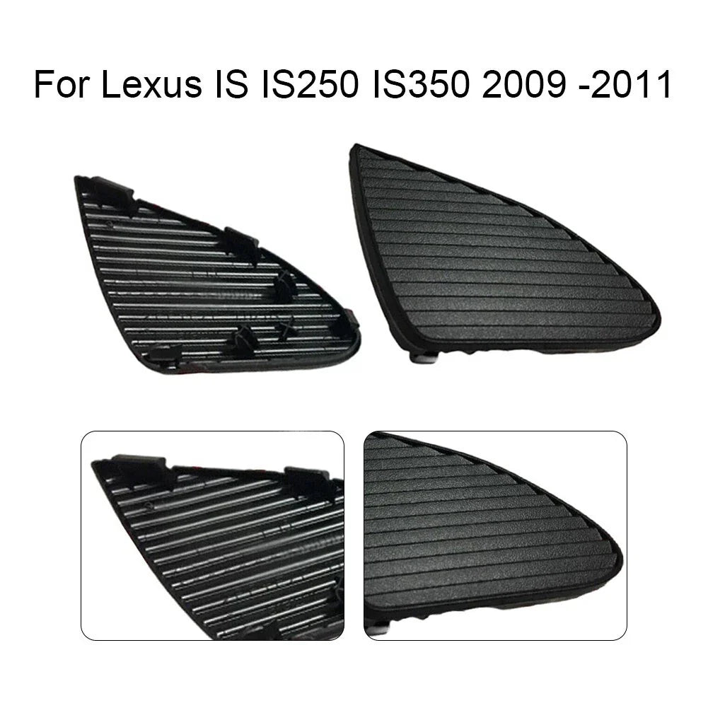 Fog Light Cover ABS Black for Lexus IS (2009–2011)