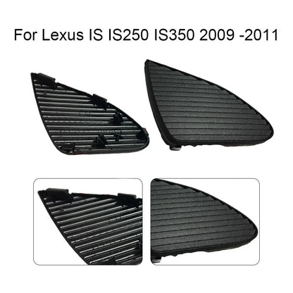 Fog Light Cover ABS Black for Lexus IS (2009–2011)